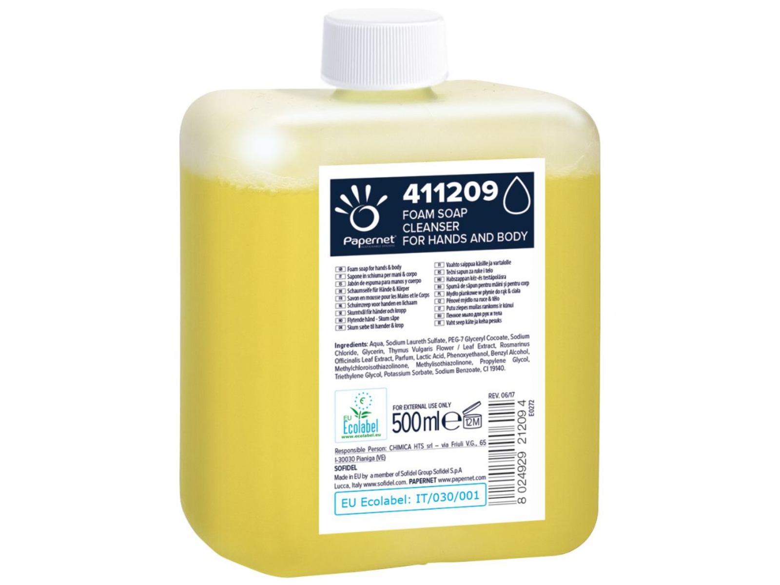 Pianka PAPERNET Premium 411209 wkład 500ml